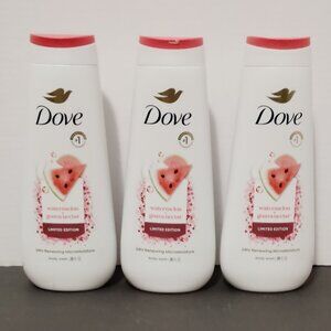 3 Dove Limited Edition Renewing MicroMoisture Body Wash 20oz each